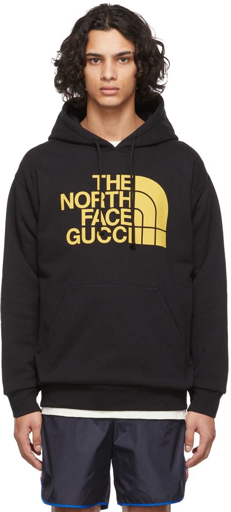 gucci north face vest black|the north face gucci hoodie.